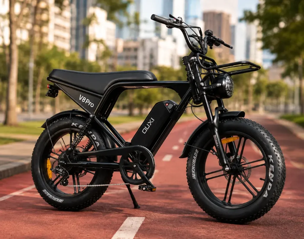 bicicleta elétrica ouxi v8 pro