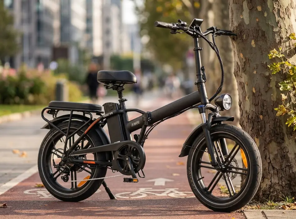 bicicleta-elétrica-ouxi-v9-dobrável