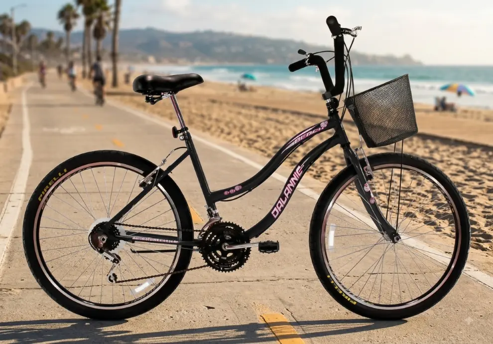 bicicleta-urbana-dalannio-beach-confort-aro-26-preto