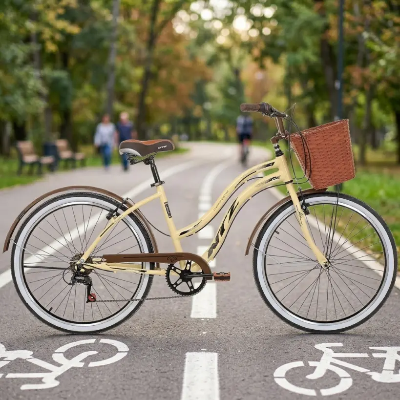 bicicleta-urbana-ntz-retro-beach-campeche-aro-26-bege